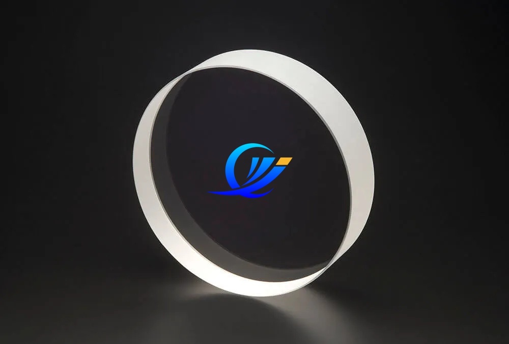 Mechanically Polished Round Quartz Glass Window Etch Semiconductors Quartz