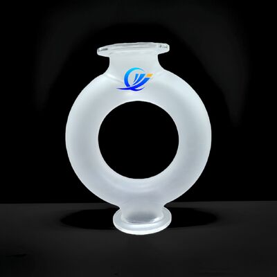 High Purity Welded Quartz Chamber To Generate RF Plasma For ICP, CCP Etching Equipment