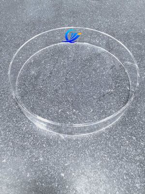 Natural Quartz Bottom Liner, 300mm CUBS Clean for Semiconductor-Level ...